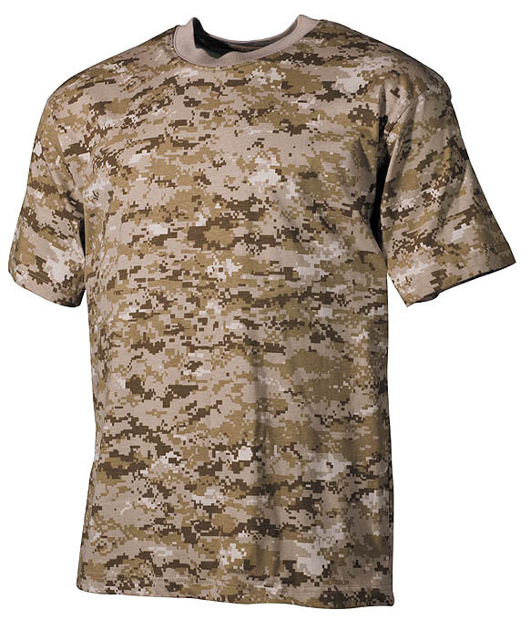 Футболка US, Digital-Desert, 100% cotton, Max-Fuchs