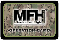 Фляга пластиковая 1 л. с чехлом Operation-Camo.